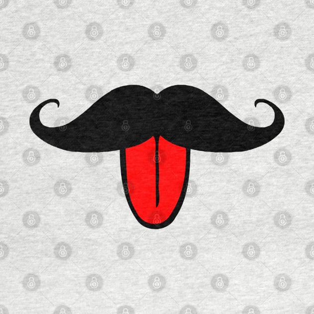 Funny Mustache by NewSignCreation